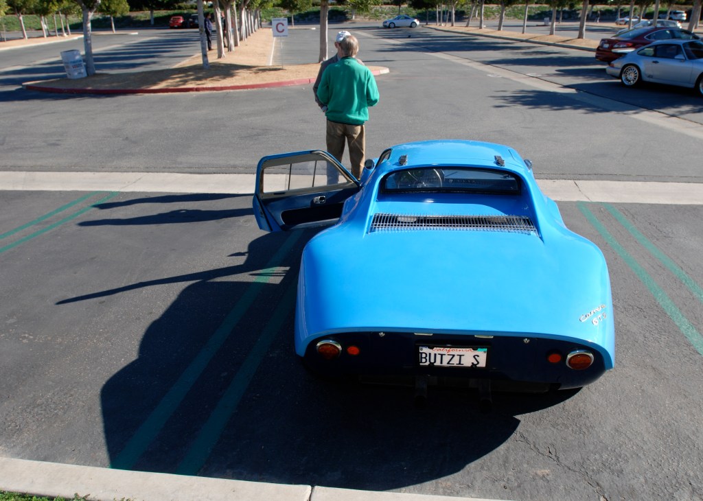 Blue 1964 Porsche 904 Carrera GTS_rear view_Cars&Coffee/Irvine_Feb. 2012