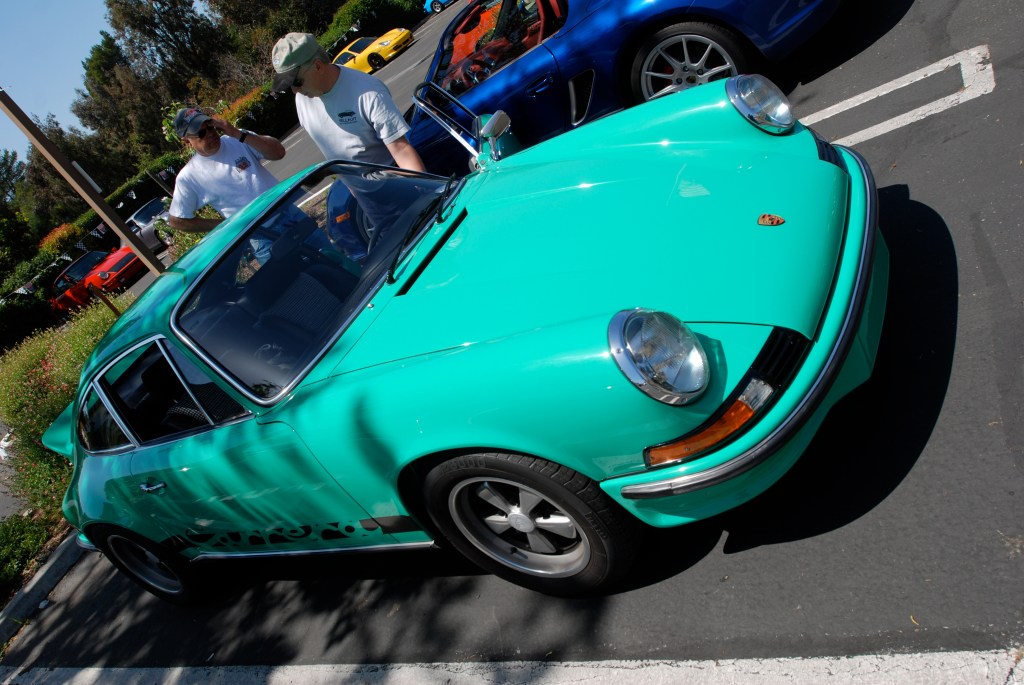 Jade Green 1973 Porsche 911 Carrera RS_RGruppe Solvang Treffen _May 5, 2012
