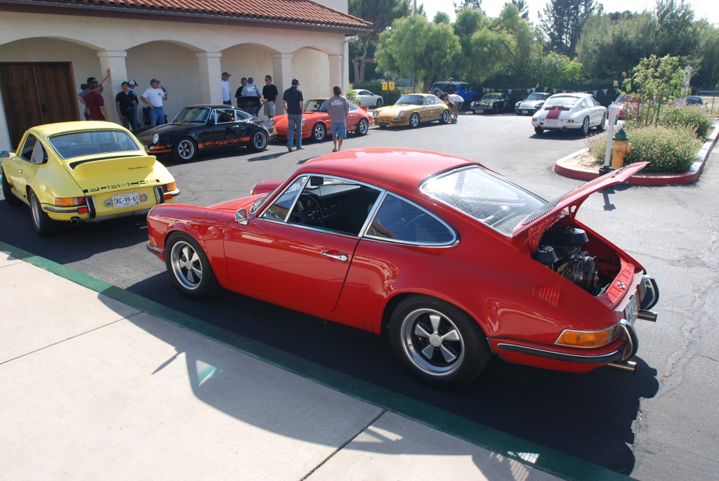 Four Porsche 911s from Mexico_RGruppe Solvang Treffen _May 5, 2012 