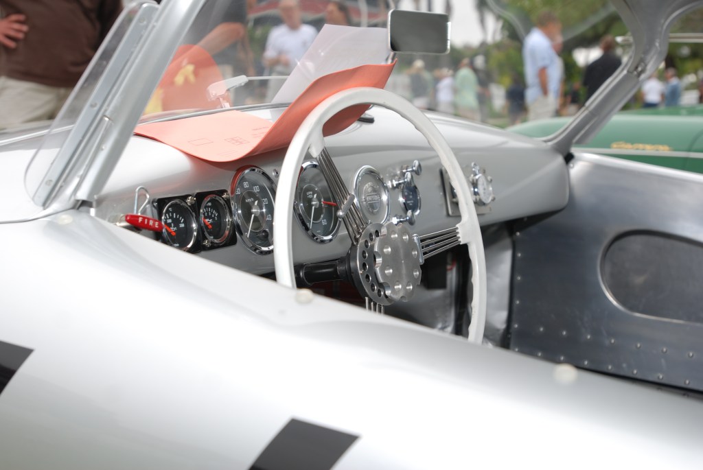  356 Registry_ #44 Glockler-Porsche_ interior/dashboard detail _Dana Point concours _July 15, 2012