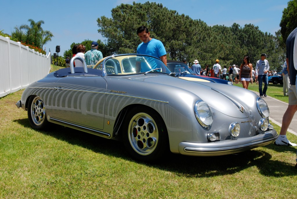 356 Registry_ silver 1957 speedster_outlaw class  winner _Dana Point concours _July 15, 2012
