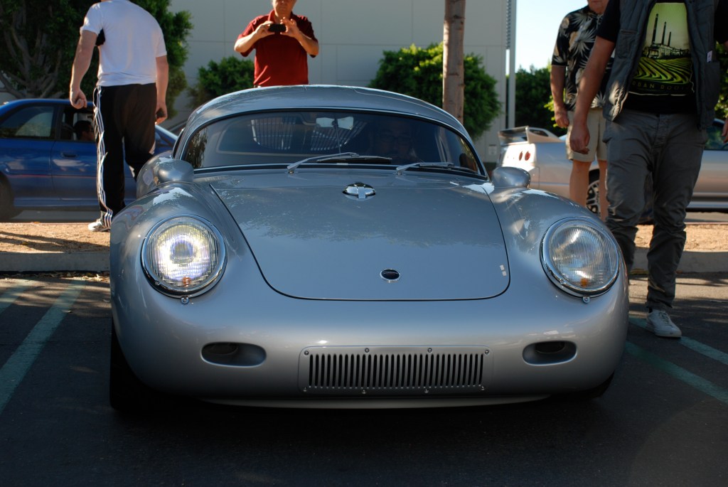 silver Vintech P-550 tribute_ front view_Cars&Coffee/Irvine_September 1, 2012
