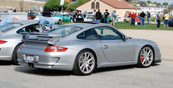 Silver Porsche GT3_Rennsport Reunion IV_Infield at Laguna Seca_2011_ Silver Porsche GT3_Rennsport Reunion IV_Infield at Laguna Seca_2011_DSC_0102_2