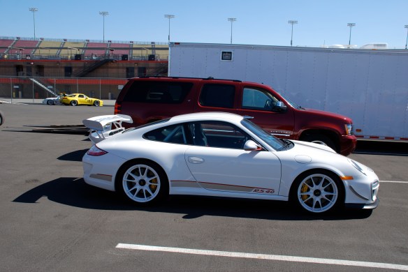 2011 white Porsche GT3 RS4.0_side view_California Festival of Speed 2011 white Porsche GT3 RS4.0_side view_California Festival of Speed_DSC_0417
