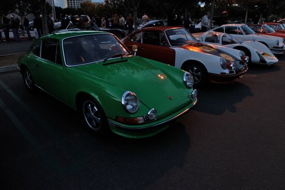 Porsche Row_Early 911s and a 1966  906 Carrera_Cars&Coffee/Irvine_December 29, 2012_DSC_0518