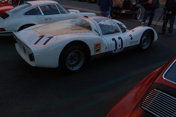 White 1966 Porsche 906 race car_3/4 rear view, right side_Cars&Coffee/Irvine_December 29, 2012_DSC_0520