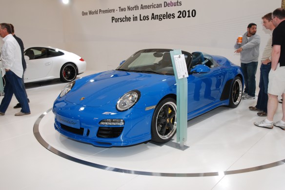 2010 LA Auto show _debut of 2011 Porsche 997 Speedster