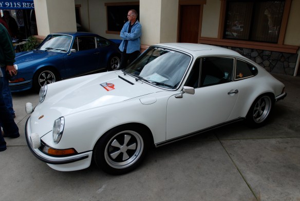 Grand Prix white1972 Porsche 911GT  _ side view _Phoenix club all Porsche Swap & Display_3/03/13