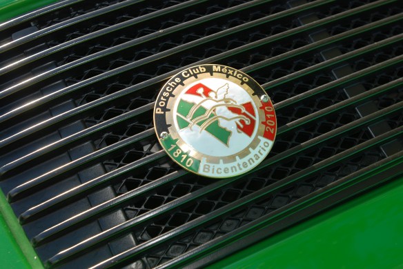 Viper green Porsche 911 Carrera RS_ rear grill badge shot_RGruppe Solvang Treffen_May 18, 2013