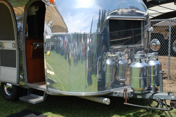 Shorty Airstream trailer & Jeep_front window & reflections_Boys Republic / Steve McQueen car&motorcycle show _June 1, 2013