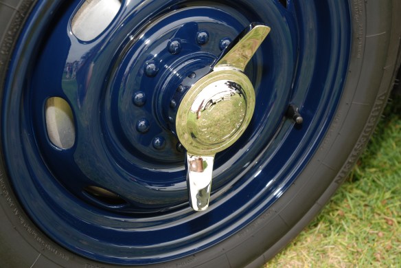 Azure Blue Porsche 356 speedster_painted Rudge knock off wheel_356 Club of California Dana Point Concours_ July 21, 2013