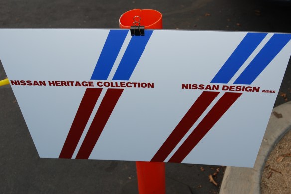 Nissan Heritage Collection/Nissan Design _show card_Cars&Coffee_August 31, 2013