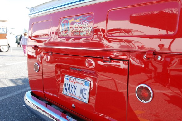 1958 VW Type 2 single cab_rear view & reflections_OCTO Winter meet_Long Beach, CA_February 8, 2014 1958 VW Type 2 single cab_rear view & reflections_OCTO Winter meet_Long Beach, CA_February 8, 2014