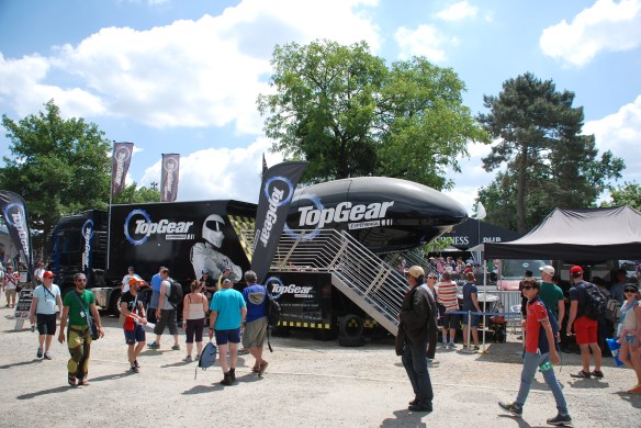 Top Gear motion base simulator_infield village_Le Mans24_June 14, 2014